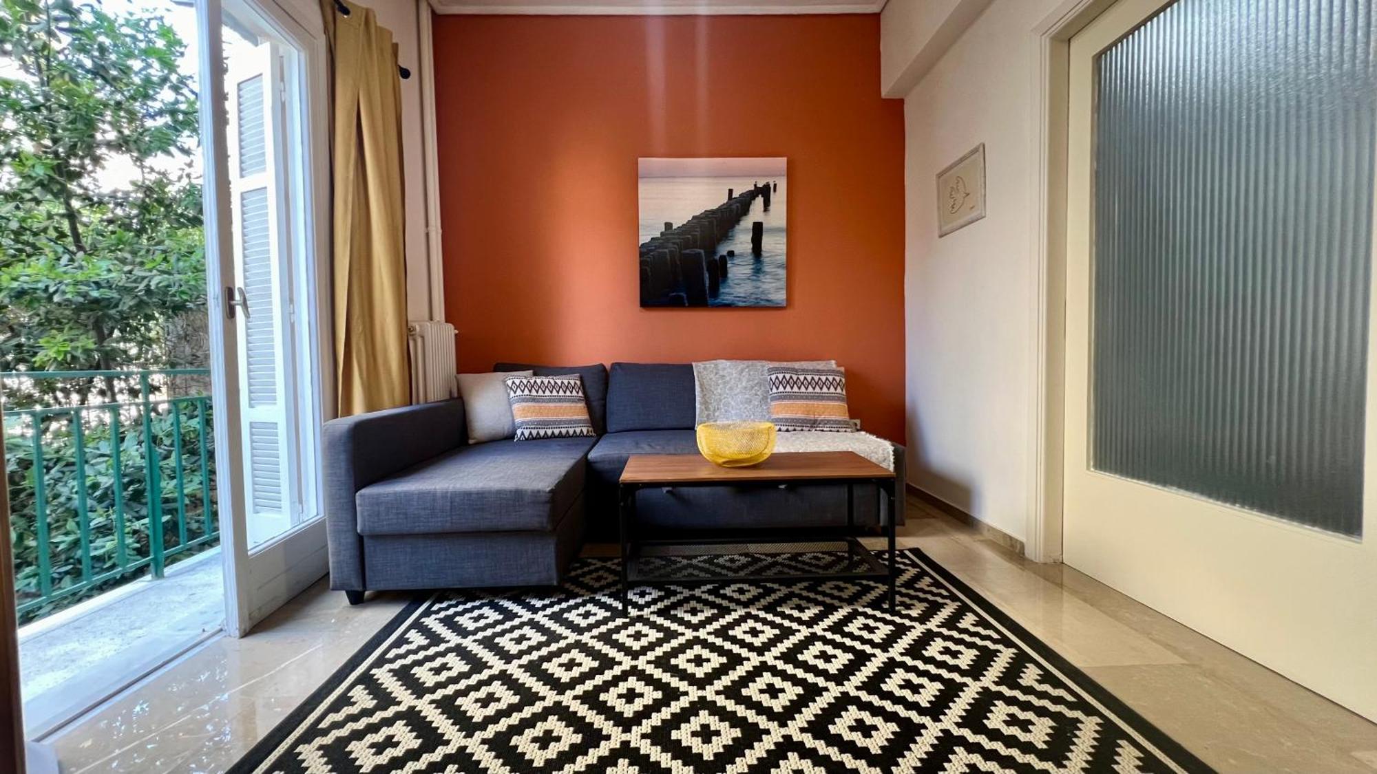 Modern & Cozy 51Sqm Apt In Thisseio Athens Ngoại thất bức ảnh